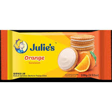 JULIES ORANGE SANDWICH 42G